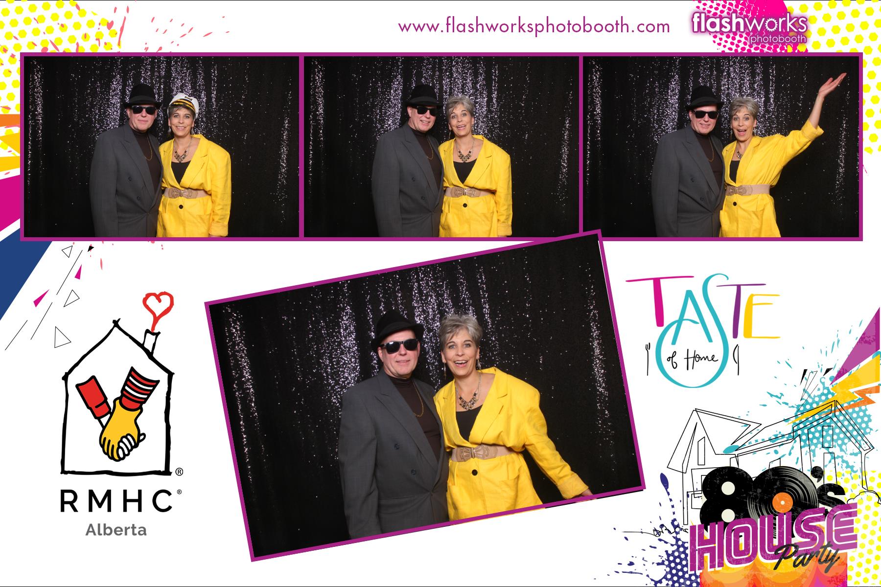 RMHC Alberta - Taste of Home Gala - 80s House Party | View more photos from the event at gallery.flashworksphotobooth.com/u/FlashworksPhotoboothInc/RMHC-Alberta-Taste-of-Home-Gala-80s-House-Party